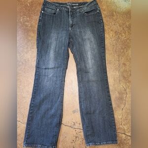 Women's Bum Equipment Boot Cut Dark Wash Jeans Size 12